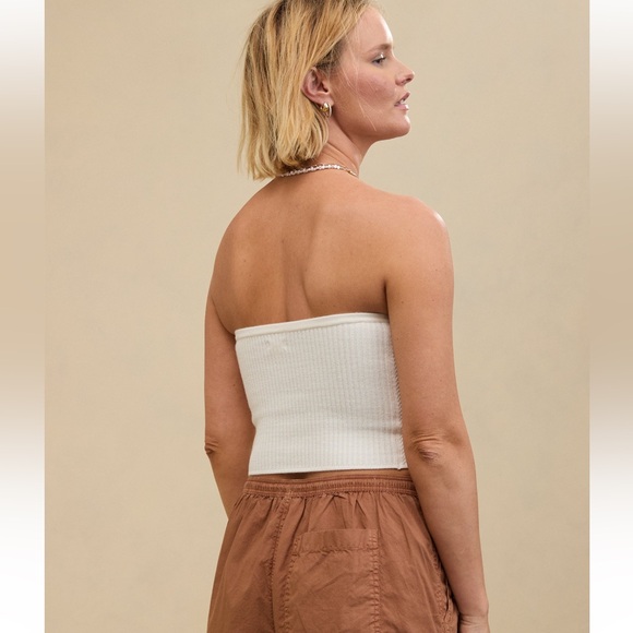 NWT Aerie Ribbed Sweater Tube Top - Picture 2 of 5